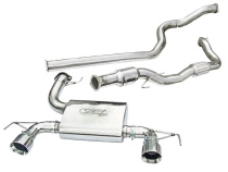 Opel Corsa D 10-14 Nurburgring Turboback-sportavgassystem (Med Sportkatalysator & Ej Ljuddämpat) Cobra Sport